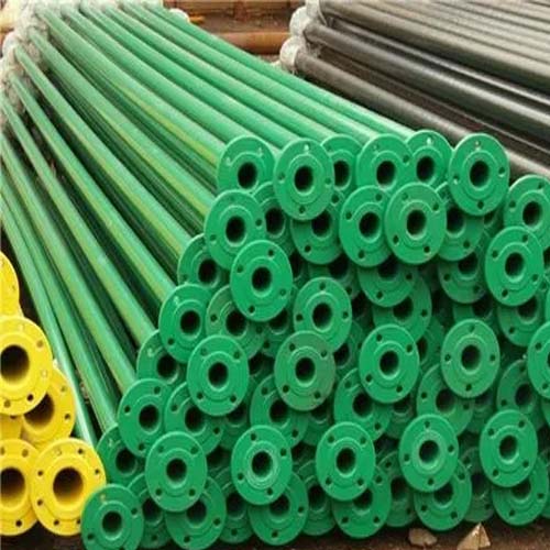 连云港涂塑钢管施工案例